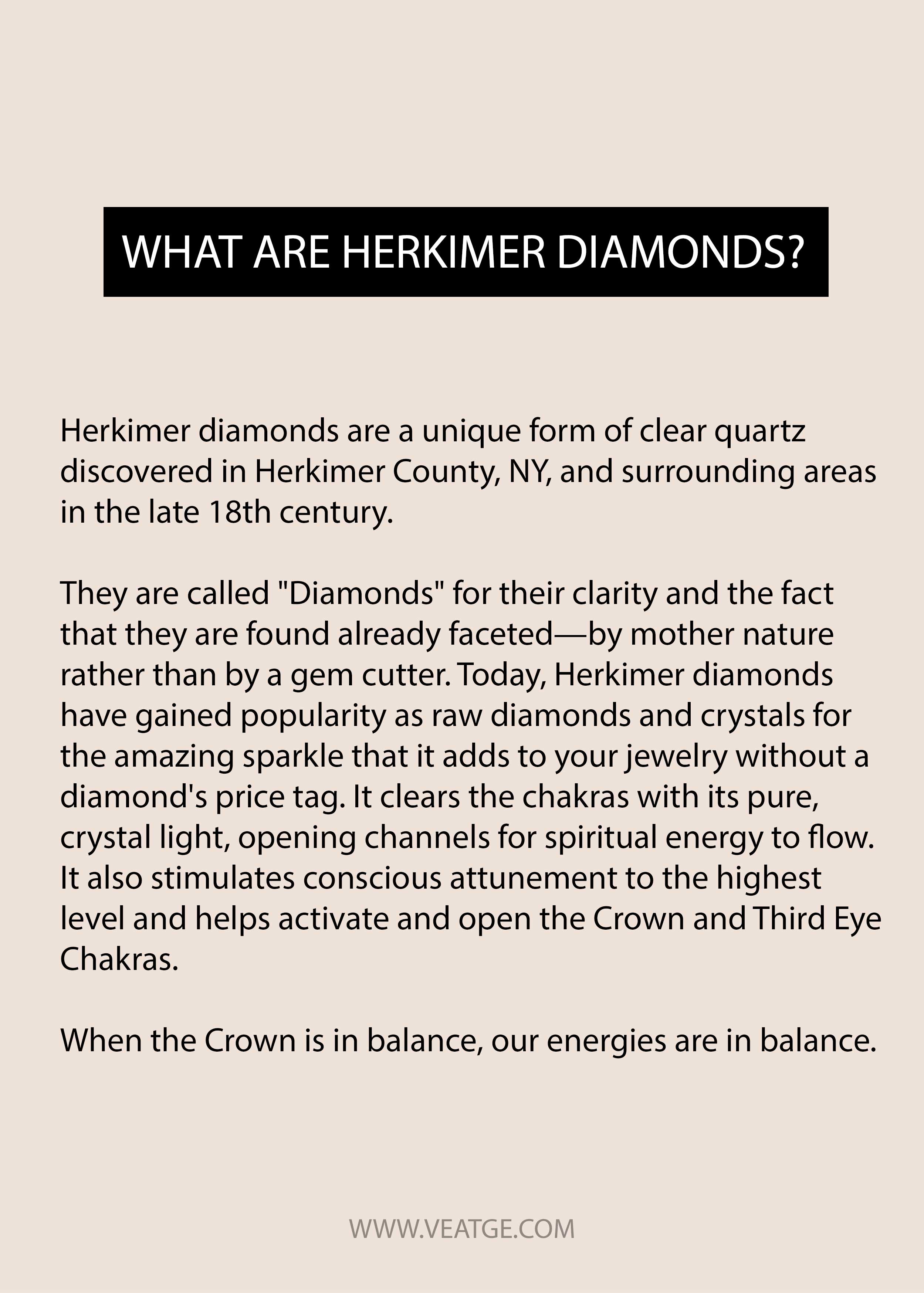 what are herkimer diamonds